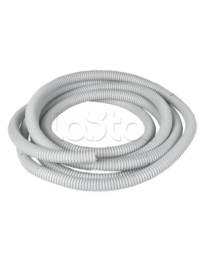 Труба гофр. ПВХ с протяжкой d25 мм (50 м) белая EKF-Plast (tg-z-25-50-white) в Калуге Труба гофрированная Pintop.ru