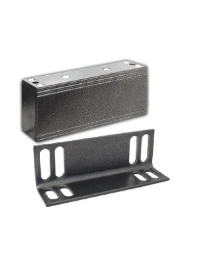 Замок электромагнитный Олевс М1-500 с уголком серебряный антик в Калуге Электромагнитные замки Pintop.ru