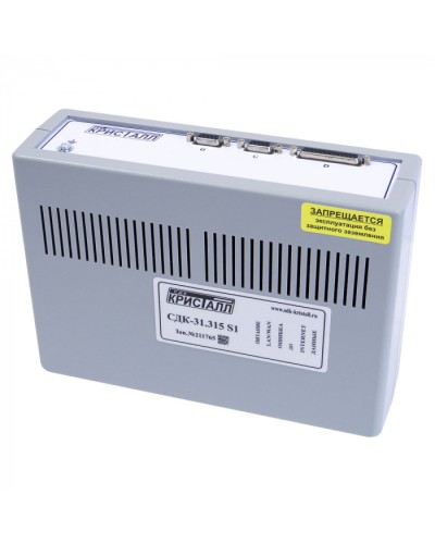Блок контроля S1 Кристалл СДК-31.315S1(TCP/IP) в Калуге Приемно-контрольные приборы Pintop.ru