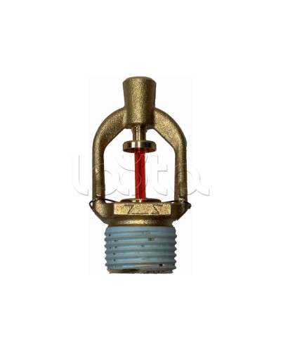 Ороситель спринклерный тонкораспыленной воды розеткой вверх Спецавтоматика СВSО-ПВд 0,08-R1/2/P68.В3- Бриз-В (белый) с резьб. герм., БЫСТРОДЕЙСТВУЮЩИЙ (3 мм) в Калуге Оросители Pintop.ru