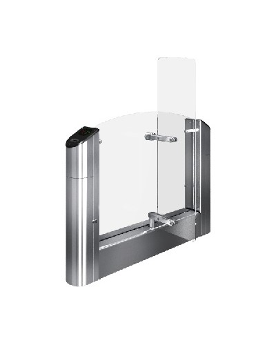 Модуль турникета крайний с высокими створками и картоприемником Oxgard Praktika T-04-SMTК-R-660(Mifare) в Калуге Турникеты Pintop.ru