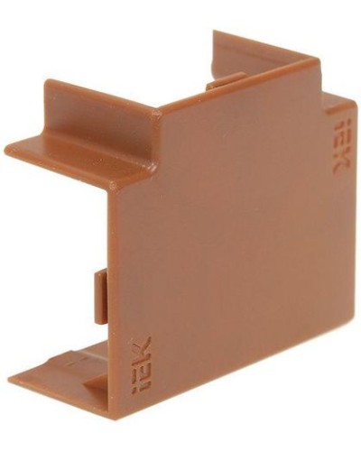 ELECOR Угол Т-образный КМТ 40х16 дуб (4шт/компл) IEK (EL-KK10D-T-040-016-K11) в Калуге Аксессуары для кабель-канала Pintop.ru