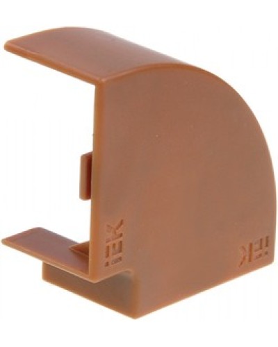 ELECOR Поворот 90град КМП 40х16 дуб (4шт/компл) IEK (EL-KK10D-P-040-016-K11) в Калуге Аксессуары для кабель-канала Pintop.ru
