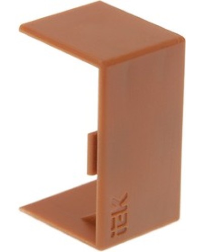 ELECOR Соединитель на стык КМС 40х16 сосна (4шт/компл) IEK (EL-KK10D-S-040-016-K34) в Калуге Аксессуары для кабель-канала Pintop.ru