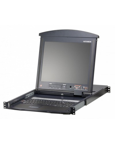 KVM консоль с переключателем ATEN KL1516AM-AXA-RG в Калуге Системы видеонаблюдения Pintop.ru