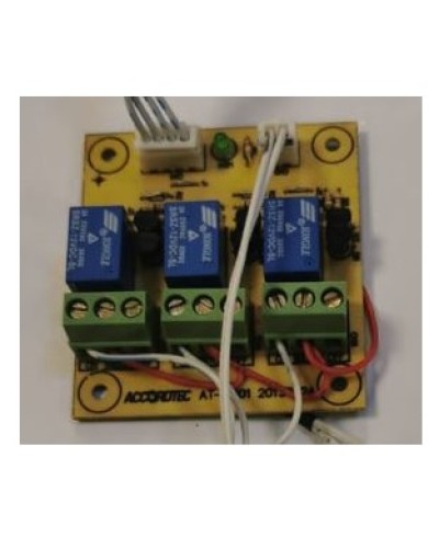Универсальная релейная плата на 3 выхода AccordTec AT-RM01 в Калуге Дополнительное оборудование для СКУД Pintop.ru