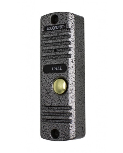 Видеопанель 4-х проводная цветная накладная вандалоустойчивая AccordTec AT-VD305N SL в Калуге Вызывные видеопанели малоабонентные Pintop.ru