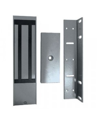 Замок электромагнитный влагозащищенный AccordTec ML-395-2 с датчиком Холла (Серый) в Калуге Электромагнитные замки Pintop.ru