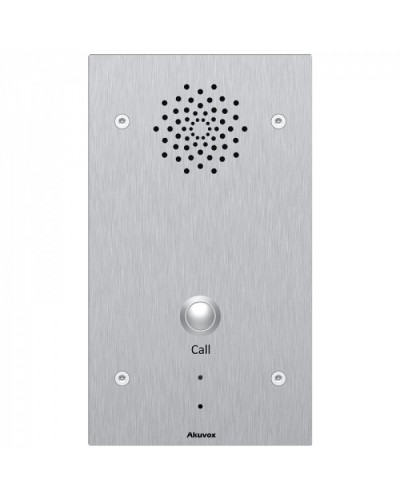 Одноабонентская вызывная панель Akuvox E21A_v4 в Калуге Вызывные аудиопанели малоабонентные Pintop.ru