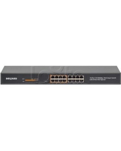 Коммутатор PoE 16-портовый Beward STW-16P8 в Калуге Коммутаторы Pintop.ru