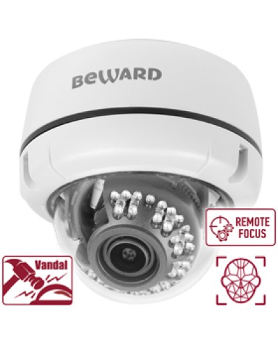IP-камера видеонаблюдения антивандальная купольная Beward B2530DVZ в Калуге IP-камеры Pintop.ru