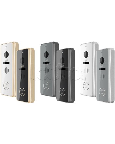 Панель вызывная CTV-D4002EM (серебро) в Калуге Вызывные видеопанели малоабонентные Pintop.ru