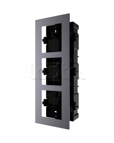 Рамка для врезного монтажа на 3 модуля CTV-IP-UF3F в Калуге Аксессуары для IP домофонов Pintop.ru