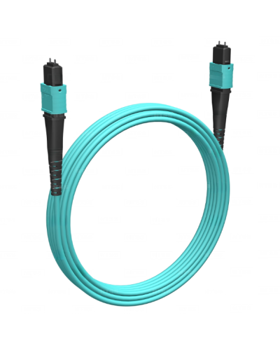 Кабельная сборка MPO(M) -MPO(M)-8 волокон 50/125 OM3, 3 m Cabeus (FOP-50-OM3-8-MPO(M)-8-MPO(M)-B-3m) в Калуге Кабельные сборки (оптические) Pintop.ru