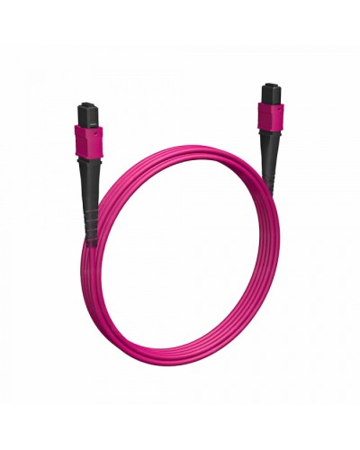 Кабельная сборка MPO(F) -MPO(F)-12 волокон 50/125 OM4, 7 m Cabeus (FOP-50-OM4-12-MPO(F)-12-MPO(F)-B-7m) в Калуге Кабельные сборки (оптические) Pintop.ru