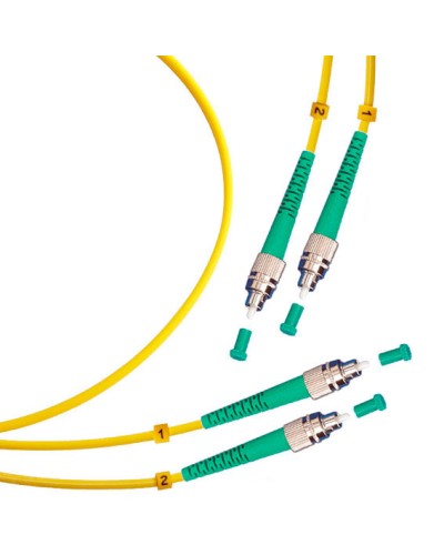 Шнур оптический duplex FC/APC-FC/APC 9/125 sm 25м LSZH Cabeus FOP(d)-9-FC/APC-FC/APC-25m в Калуге Патч-корды оптические Pintop.ru