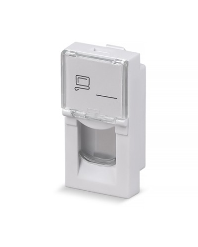 Вставка 45x22,5 (Mosaic) для 1 модуля формата Keystone Jack Cabeus (FP-L-22,5-1M) в Калуге Модули Keystone Pintop.ru