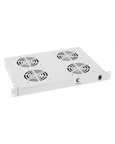 Панель вентиляционная с 4 вентиляторами Cabeus JG03 в Калуге Вентиляторные модули Pintop.ru