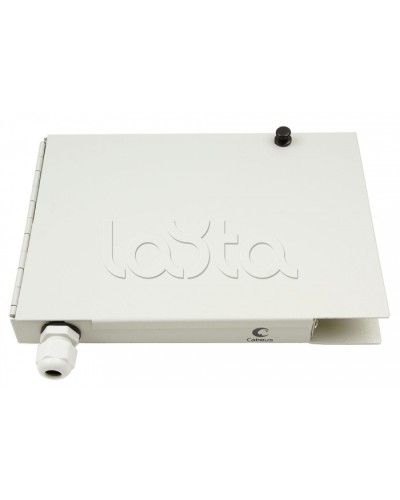 Бокс оптический настенный 19 на 8 SC/LC портов Cabeus JJT-8-SC в Калуге Кросс оптический Pintop.ru