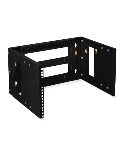 Кронштейн настенный 19 6U, цвет черный Cabeus NC-6U-BK в Калуге Аксессуары для стоек и шкафов Pintop.ru