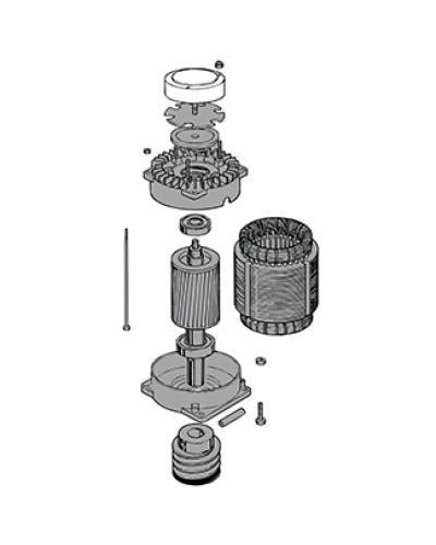 Электродвигатель C-BY Came 119RIC036 в Калуге Запчасти для шлагбаумов и автоматики Pintop.ru