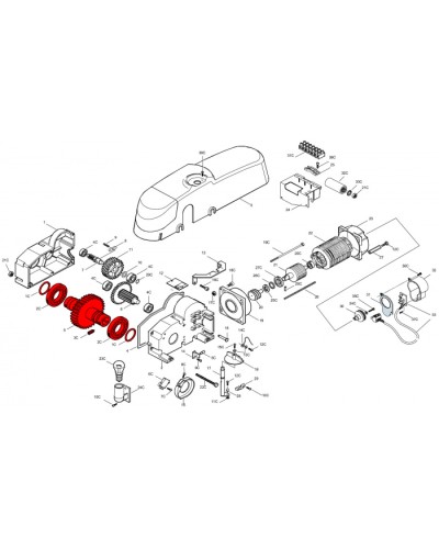 Винты крепления пластины стрелы Came 119RIG004V в Калуге Запчасти для шлагбаумов и автоматики Pintop.ru