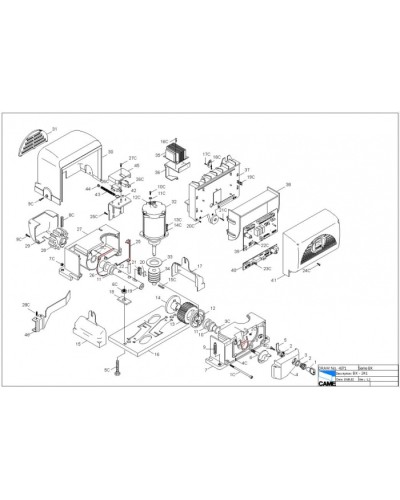 Резиновый упордля опоры G0462 Came 119RIR096 в Калуге Запчасти для шлагбаумов и автоматики Pintop.ru