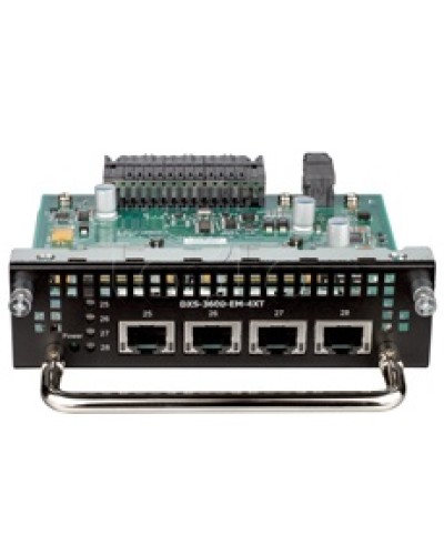 Модуль расширения с 4 портами D-Link DXS-3600-EM-4XT/A1A в Калуге Дополнительное оборудование для сетей Pintop.ru