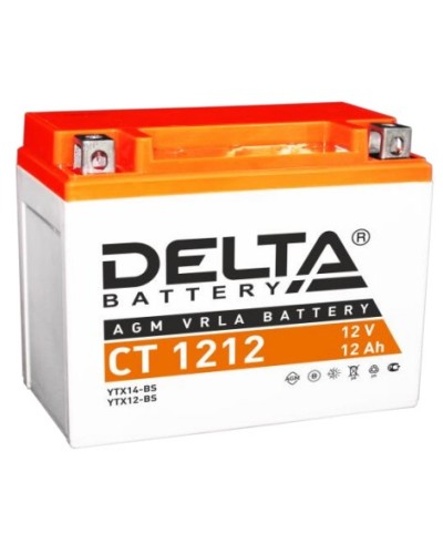 Аккумулятор АКБ 12 - 12 Delta CT 1212* в Калуге Электротехническое оборудование Pintop.ru