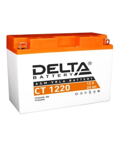 Аккумулятор АКБ 12 - 20 Delta CT 1220 в Калуге Электротехническое оборудование Pintop.ru