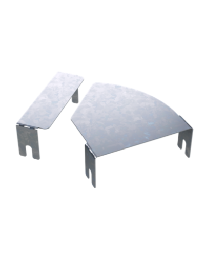 Крышка д/угла гор.изм.CPO 0-44 осн.100 DKC (38010HDZL) в Калуге Аксессуары для лотков Pintop.ru