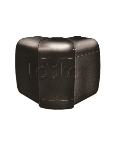 Угол внешний 110х50 мм, измен. черный DKC 01052A в Калуге Аксессуары для лотков Pintop.ru