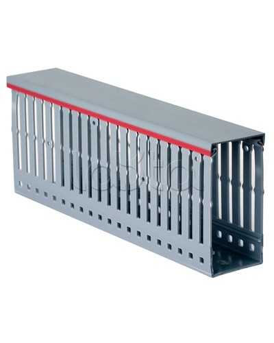 Короб перфорированный, серый RL6 80x40 DKC 01153RL в Калуге Аксессуары для кабель-канала Pintop.ru