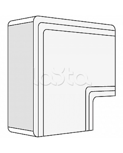 Угол плоский 150x60 NPAN DKC 01747 в Калуге Аксессуары для кабель-канала Pintop.ru