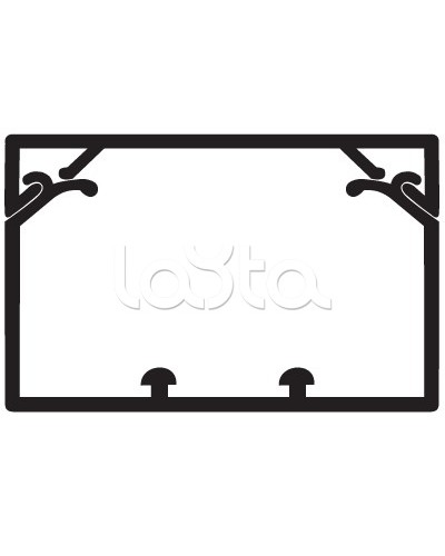 Кабель-канал 100x60 с крышкой с направляющими для установки разделителей TA-GN 100x60 мм DKC 01786 в Калуге Кабель-канал Pintop.ru