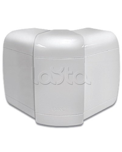 Угол внешний 90х50 мм, изменяемый 80-120°, цвет серый металлик DKC 09552G в Калуге Аксессуары для лотков Pintop.ru