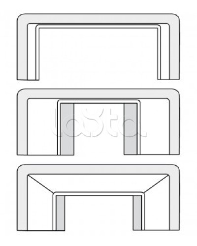 Набор адаптеров для миниканалов DKC 10133 в Калуге Аксессуары для кабель-канала Pintop.ru