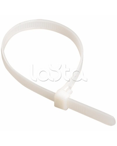 Хомут-стяжка нейлоновый, стандартный P6.6 9x780 белый DKC (25234) (100 шт/уп) в Калуге Стяжки-хомуты Pintop.ru