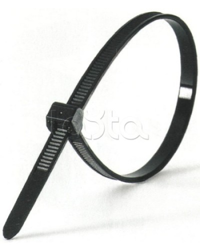 Хомут-стяжка нейлоновый, стандартный P6.6 7.8x750 чёрный DKC 25333 (100 шт/уп) в Калуге Стяжки-хомуты Pintop.ru