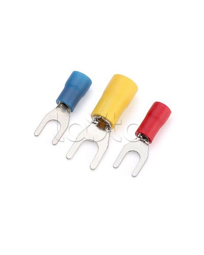 Наконечник вилочный с изолир.фланцем 1,5-2,5 кв.мм 4,1 мм (НВИ) DKC 2B14P в Калуге Крепежные изделия Pintop.ru