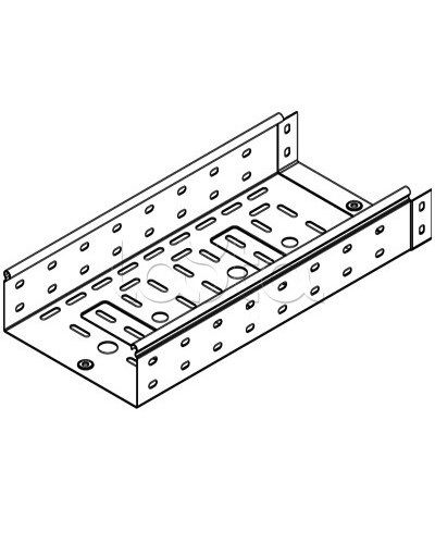 Лоток перфорированный 400х50 L3000 DKC 35266 в Калуге Кабельные лотки Pintop.ru