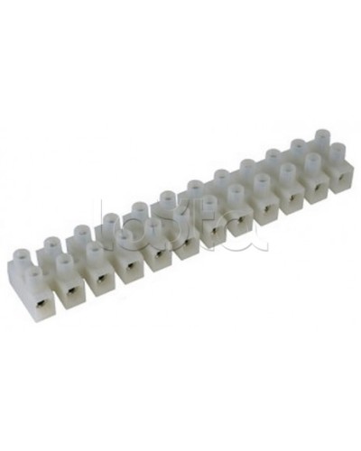 Клемник Полипропилен белый, 2р,85°С,450V,24A, 2,5мм.кв. DKC 43102PL/BR в Калуге Крепежные изделия Pintop.ru