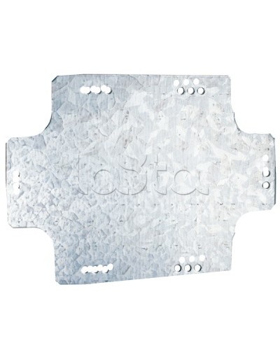 Монтажная пластина из оцинк. стали 270х198х1,5мм, для коробок 300х220мм DKC (59608) в Калуге Крепежные изделия Pintop.ru