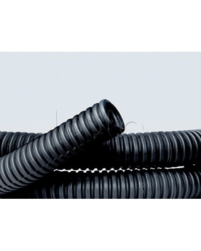 Труба ПНД гибкая гофр. д.50мм, лёгкая без протяжки, 15м, цвет оранжевый DKC 70950 в Калуге Труба гофрированная Pintop.ru