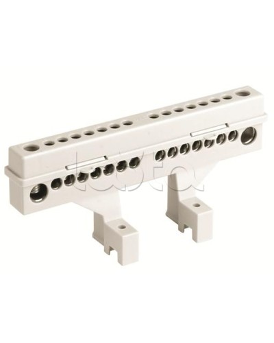 Блок клеммный (2х8 модуля + суппорты) в комплекте с крепежом DKC 87508 в Калуге Клеммные колодки Pintop.ru