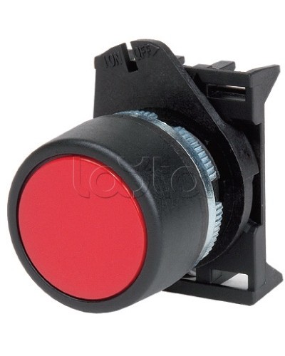 Кнопка плоская без фиксации, красная DKC ABHTR1 в Калуге Аксессуары для стоек и шкафов Pintop.ru