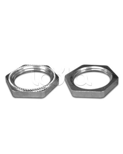 Гайка М40х1,5, полиамид, цвет черный DKC PAGM40N в Калуге Крепеж Pintop.ru