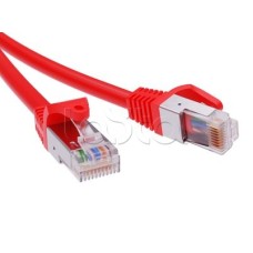 Патч-корд экранированный CAT5E F/UTP 4х2, LSZH, красный, 7м DKC RN5EFU4570RD