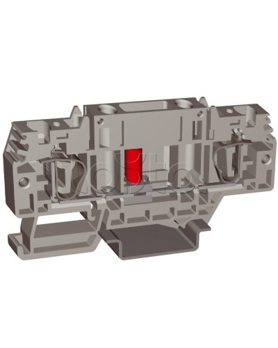 Зажим HSCB.4GR, тестовый с разъединителем, серый , 4 кв.мм DKC ZHB100GR в Калуге Держатели, клипсы, скобы Pintop.ru