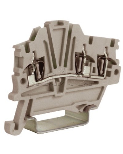 Зажим 1,5 кв.мм серый 1 ввод/2 вывода DKC ZHM410GR в Калуге Держатели, клипсы, скобы Pintop.ru